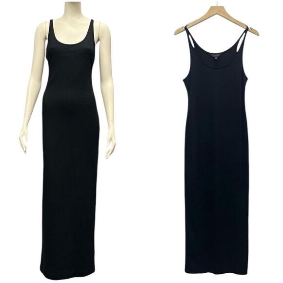 J.Crew Black Tank Maxi Dress 2X NWT - Picture 1 of 7